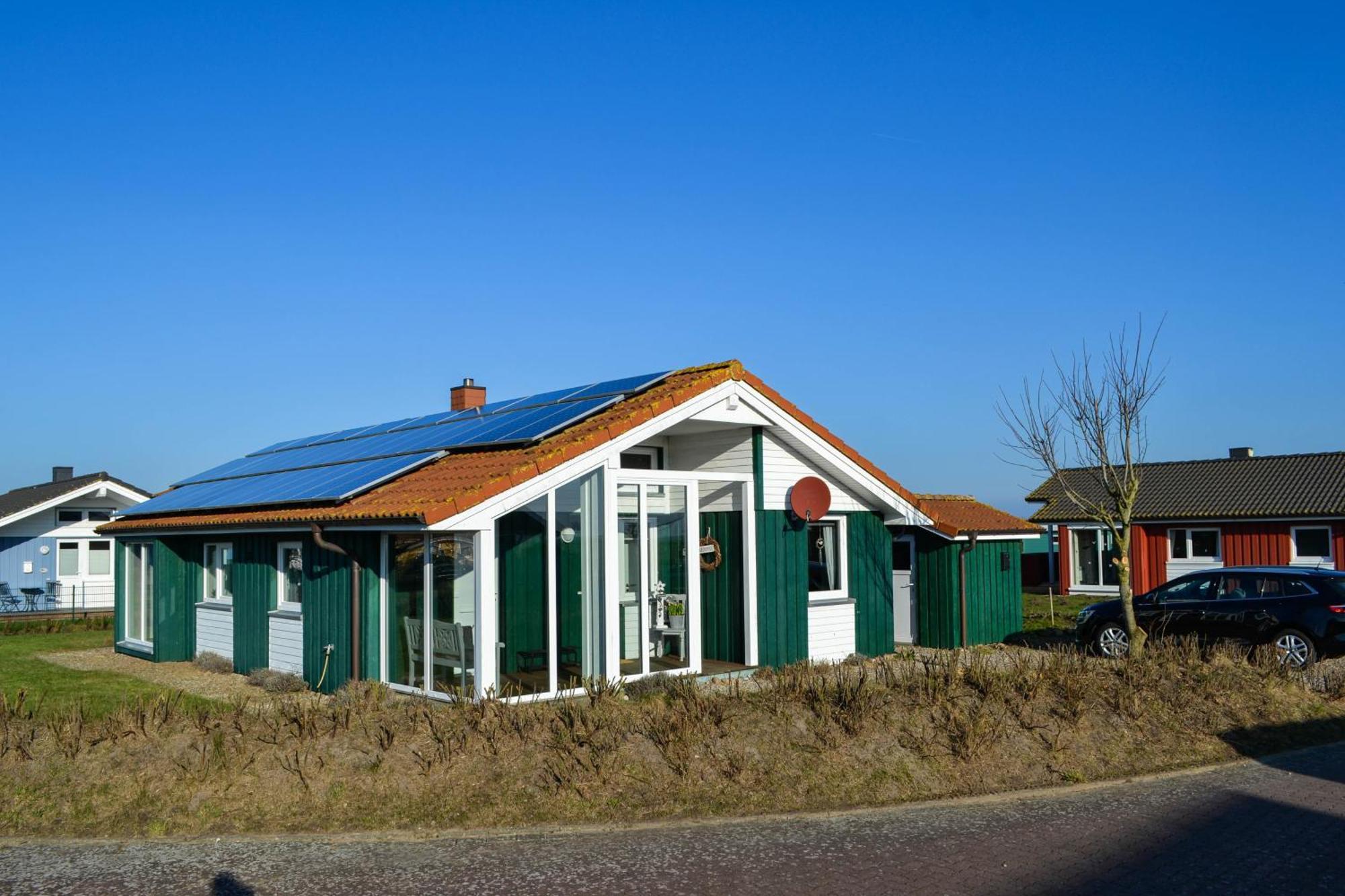Ferienhaus "Deichglueck" Direkt An Der Nordsee Wesselburenerkoog 外观 照片